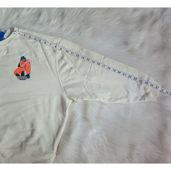 NWT|Adidas Adicolor Essentials x Egle Embroidered Sweatshirt, XS - Picture 13 of 13